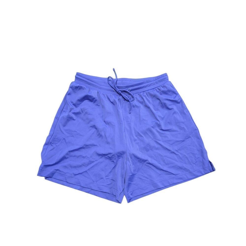 LL Bean Shorts Blue Elastic Waist  Women's Size Small